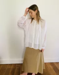 Maxi Skirt, super soft, elastic band and tie at the front