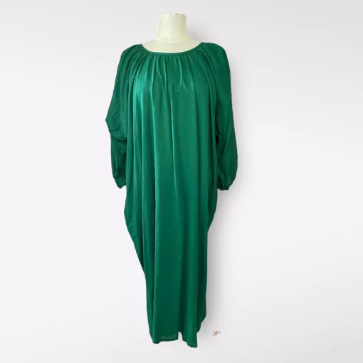 Boho Chic Tireli Maxi Dress with Pockets - One Size fits All Design - Image 2